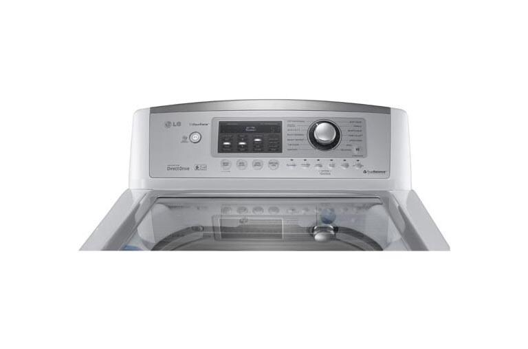 LG WT5170HW Large High Efficiency Top Load Washer LG USA