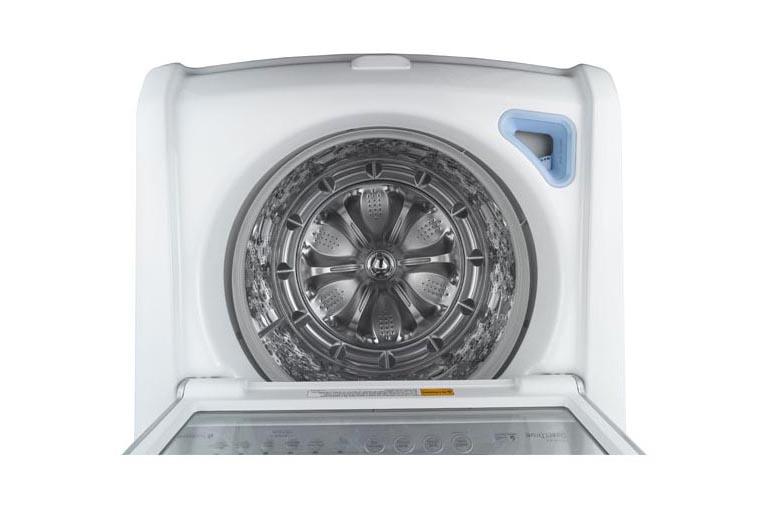 LG WT5170HW Large High Efficiency Top Load Washer LG USA