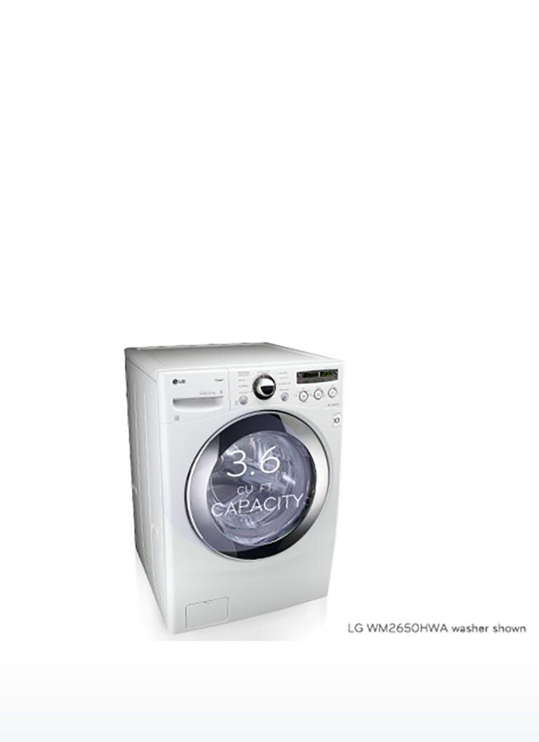 LG WM2250CW: Extra Large Front Load Washer with ColdWash ...