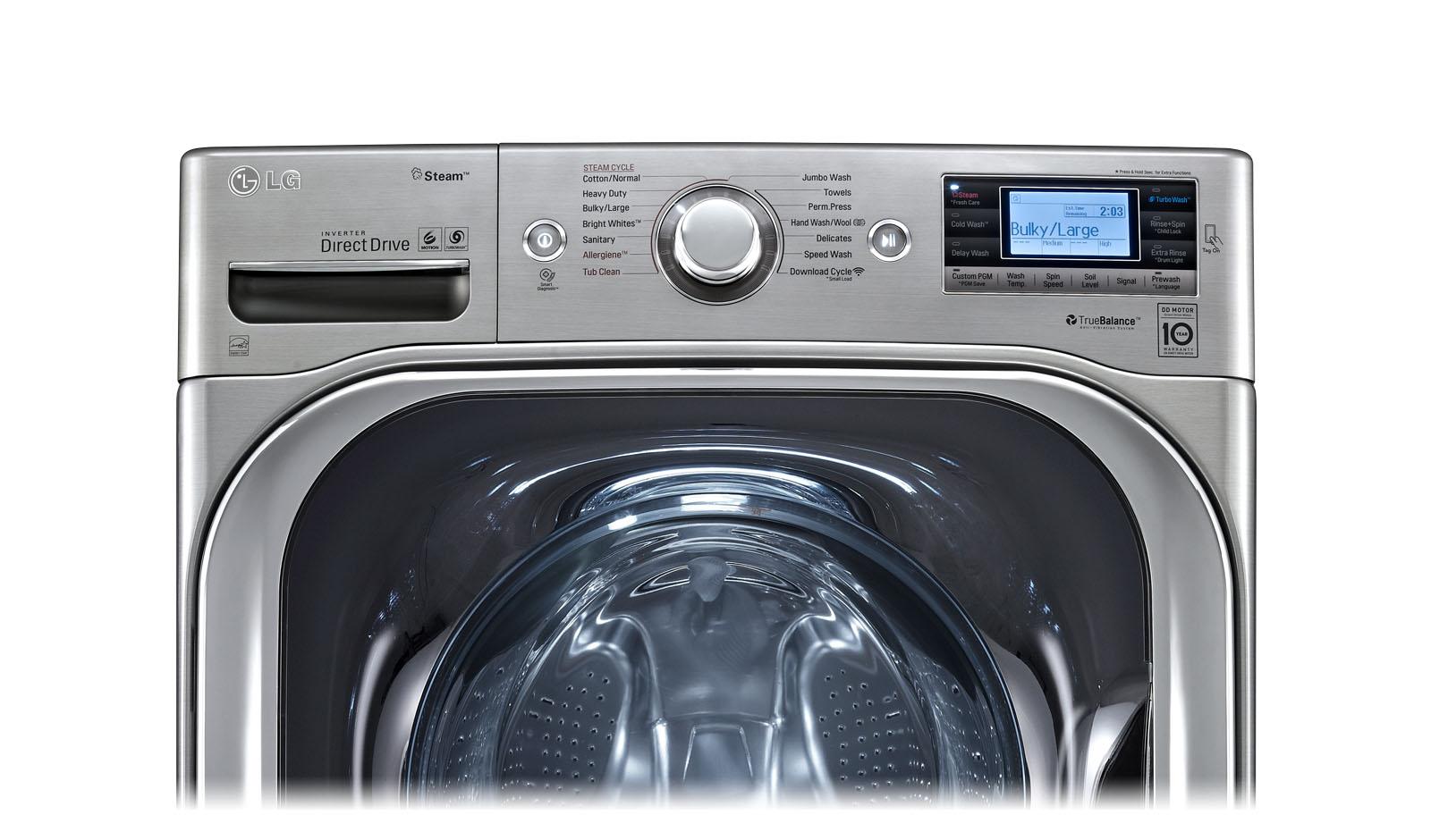LG WM8500HVA: Mega Capacity TurboWash Washer with NFC Tag On | LG USA