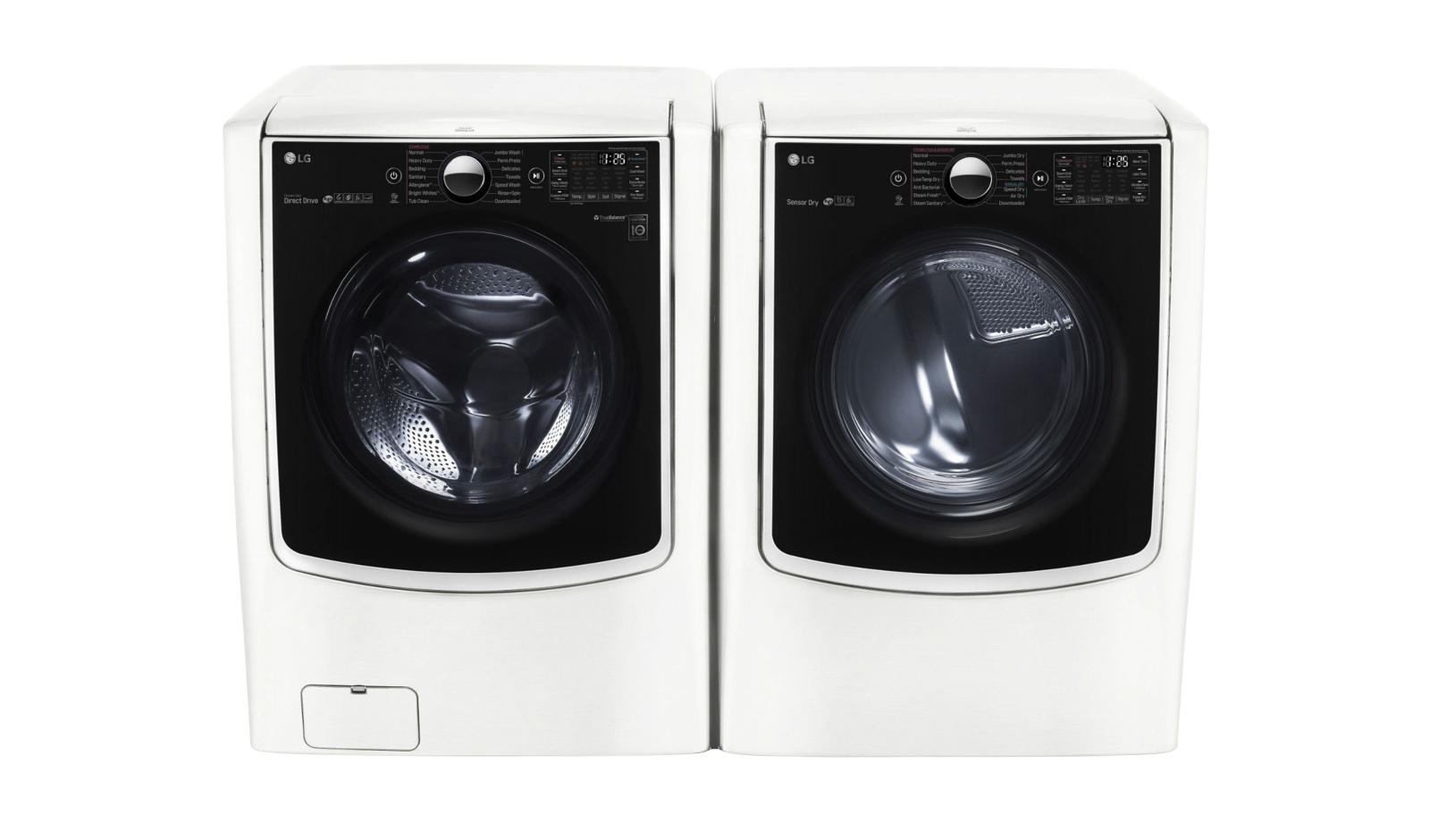 LG WM9000HWA Mega Capacity Front Load Smart ThinQ Washer LG USA