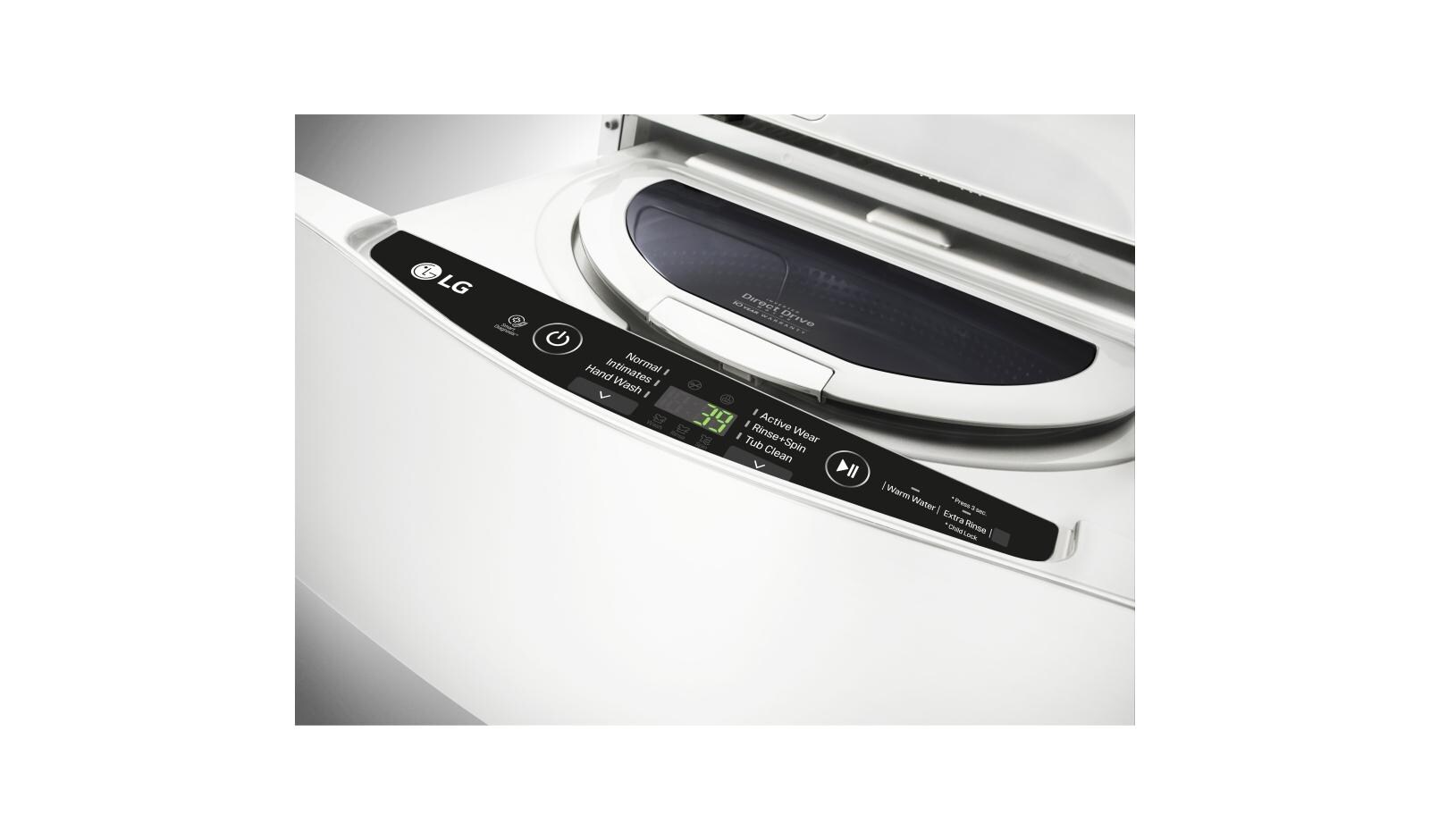 LG WD200CW LG SideKick Pedestal Washer, TWINWash Compatible LG USA