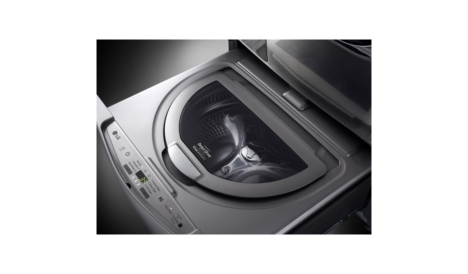 LG 1.0 cu. ft. LG SideKick™ Pedestal Washer, LG TWINWash™ Compatible (WD100CV) LG USA