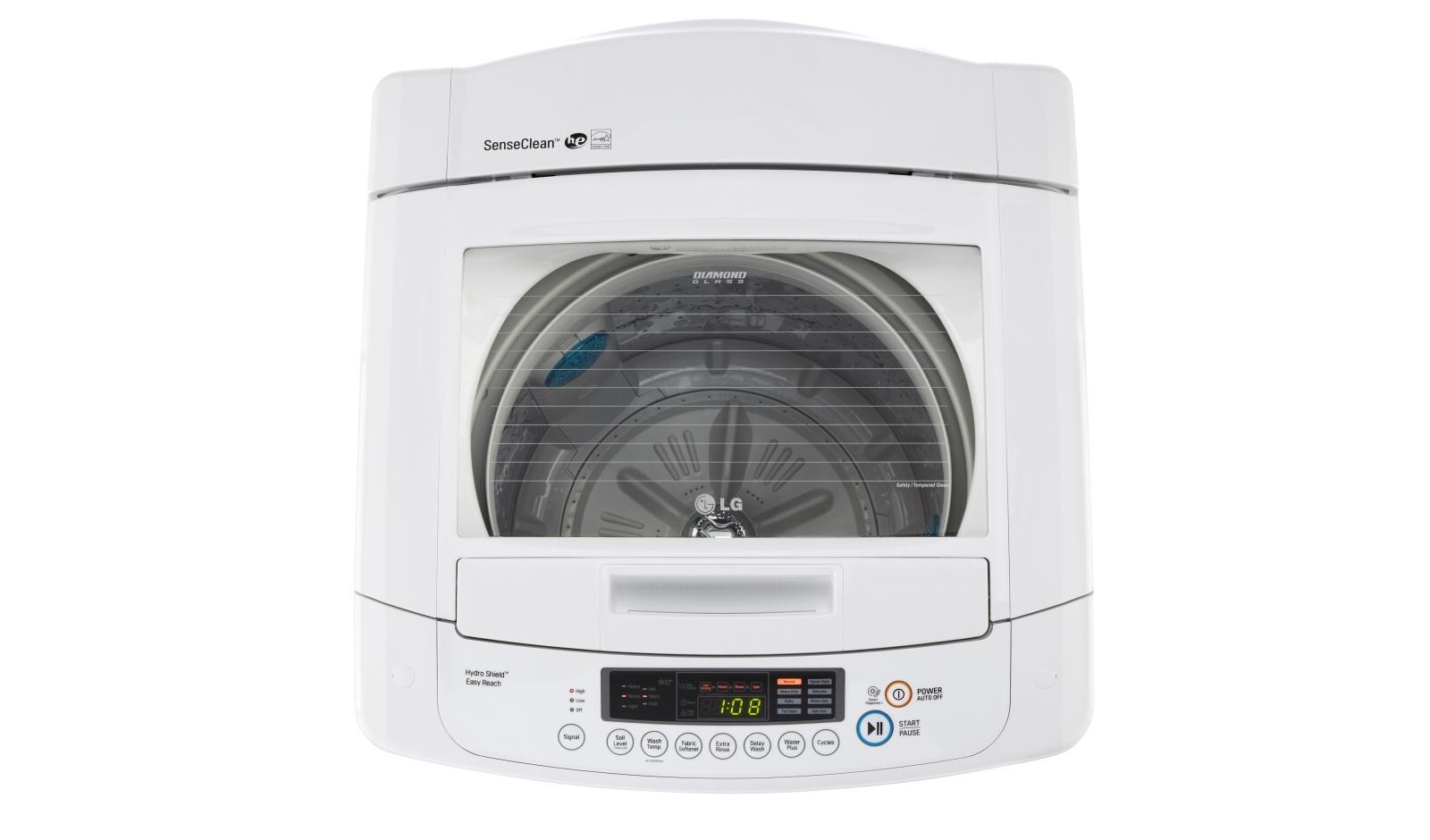 LG WT901CW Extra Large Top Load Front Control Washer LG USA