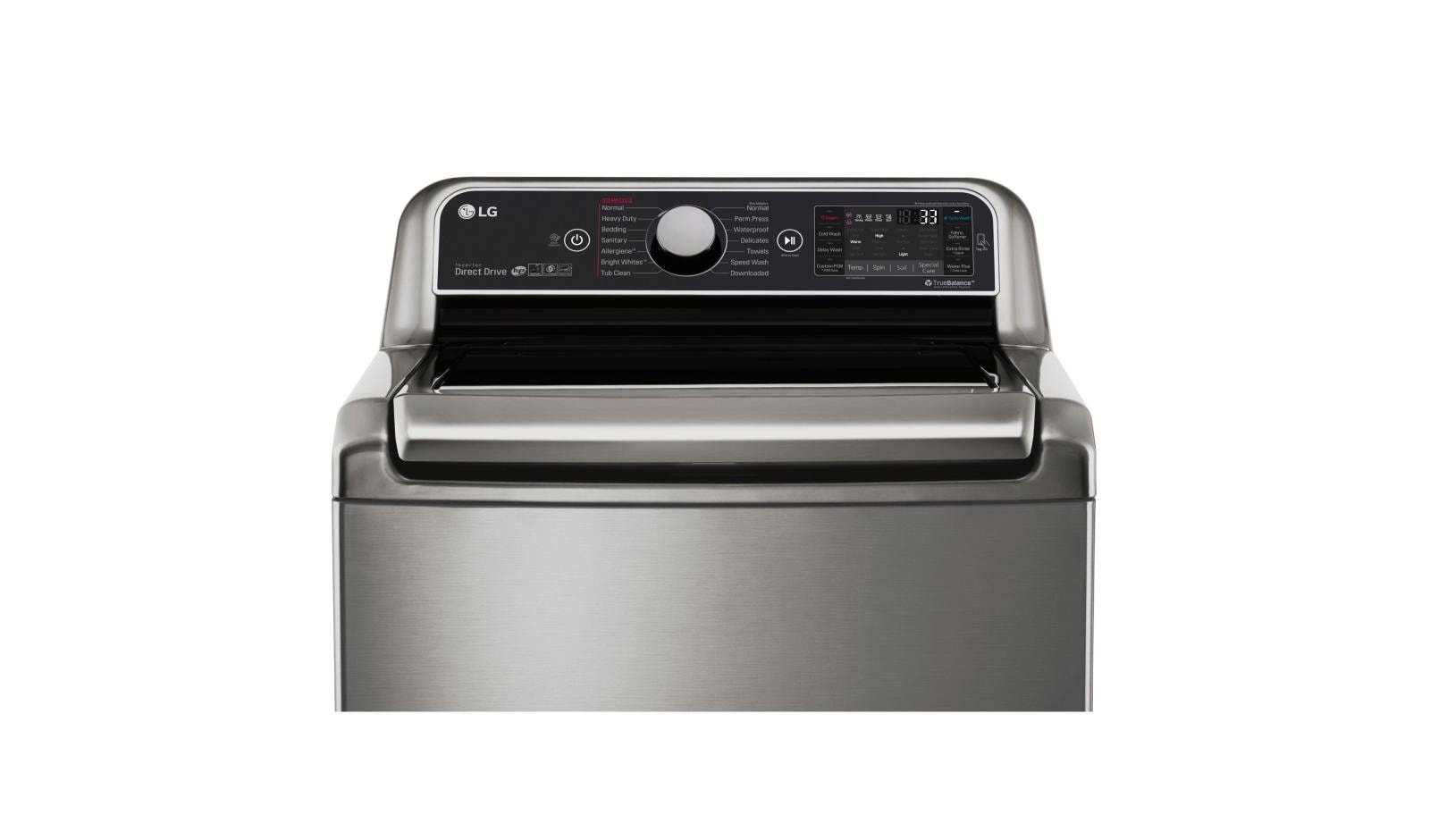 LG 5.2 CU. FT. Mega Capacity Top Load Washer with Turbowash™ Technology