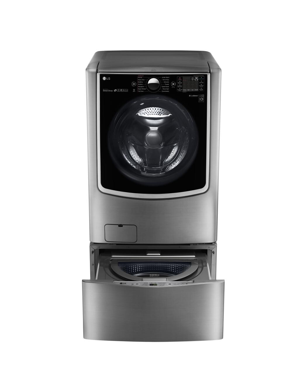 LG WM9000HVA & WD200CV LG TWINWash System w/ SideKick LG USA