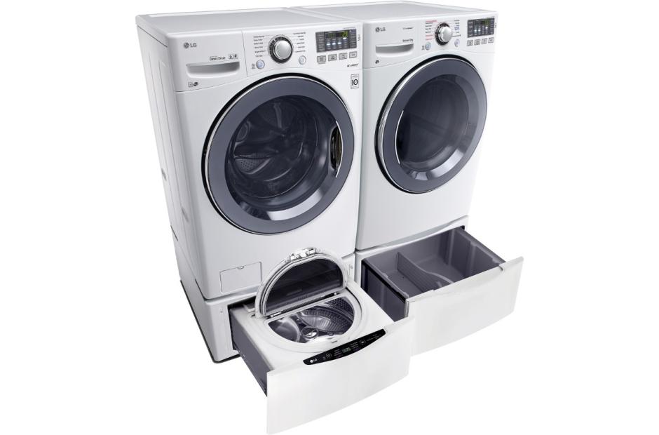 LG TWINWash Bundle with Washer, Sidekick, & Gas Dryer LG USA