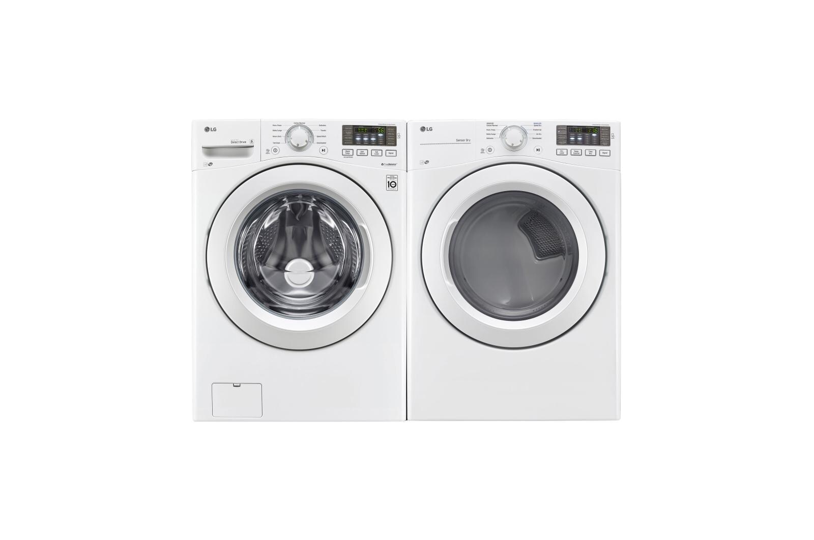 LG WM3080CW: 4.3 cu. ft. Ultra Large Capacity Front Control Washer