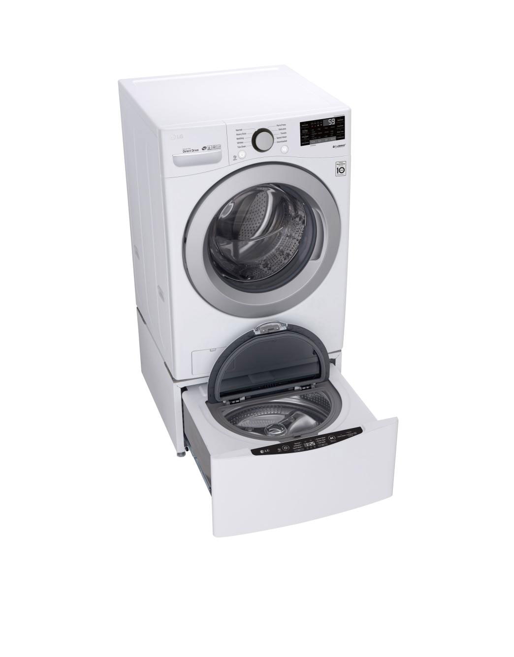 LG WM3500CW 4.5 cu. ft. Ultra Large Capacity Front Load Washer LG USA