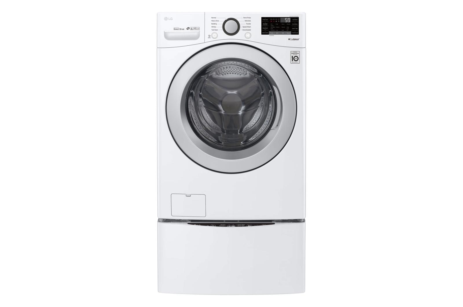 LG WM3500CW 4.5 cu. ft. Ultra Large Capacity Front Load Washer LG USA