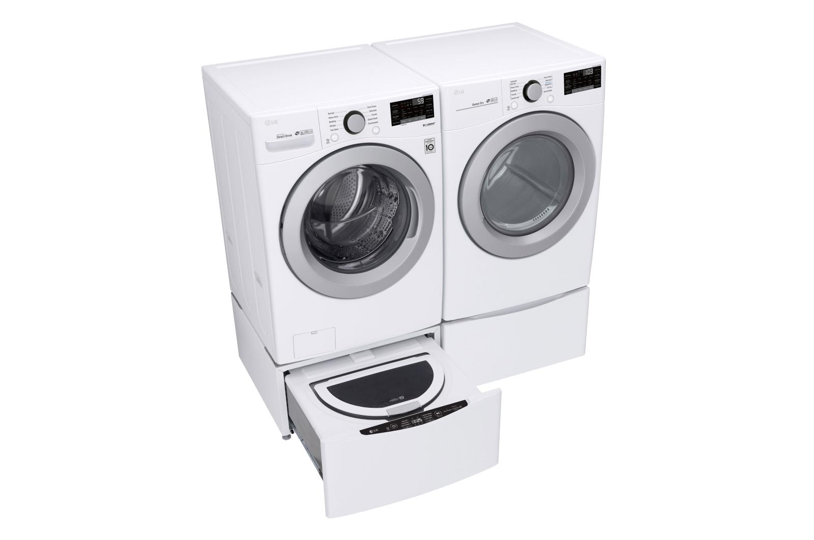 LG WM3500CW 4.5 cu. ft. Ultra Large Capacity Front Load Washer LG USA