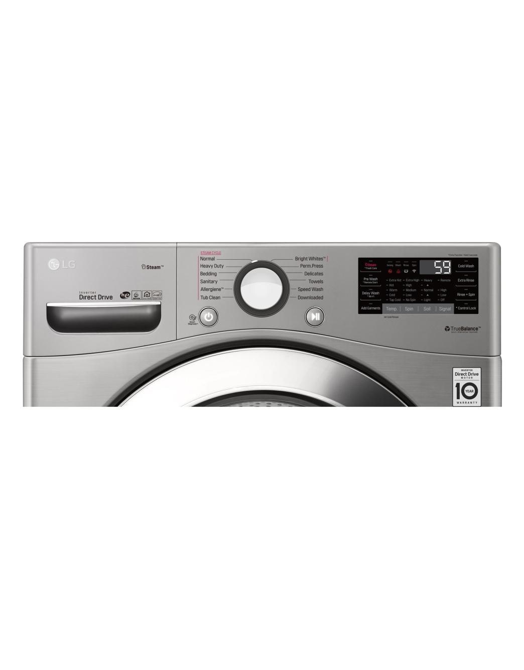LG 4.5 cu. ft. Ultra Large Smart wifi Enabled Front Load Washer