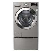 Lg 4 5 Cu Ft Ultra Large Smart Wi Fi Enabled Front Load Washer Wm3700hva Lg Usa