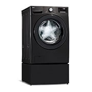 LG 4.5 cu.ft. Smart wi-fi Enabled Front Load Washer with TurboWash™ 360 Technology, WM3900HBA, thumbnail 3