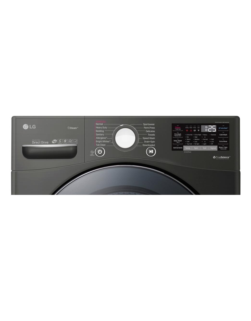 LG WM3900HBA 4.5 cu.ft. Front Load Washer with TurboWash360™ LG USA