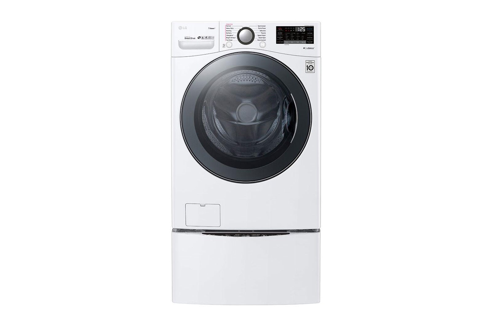 LG WM3900HWA 4.5 cu.ft. Front Load Washer with TurboWash360™ LG USA