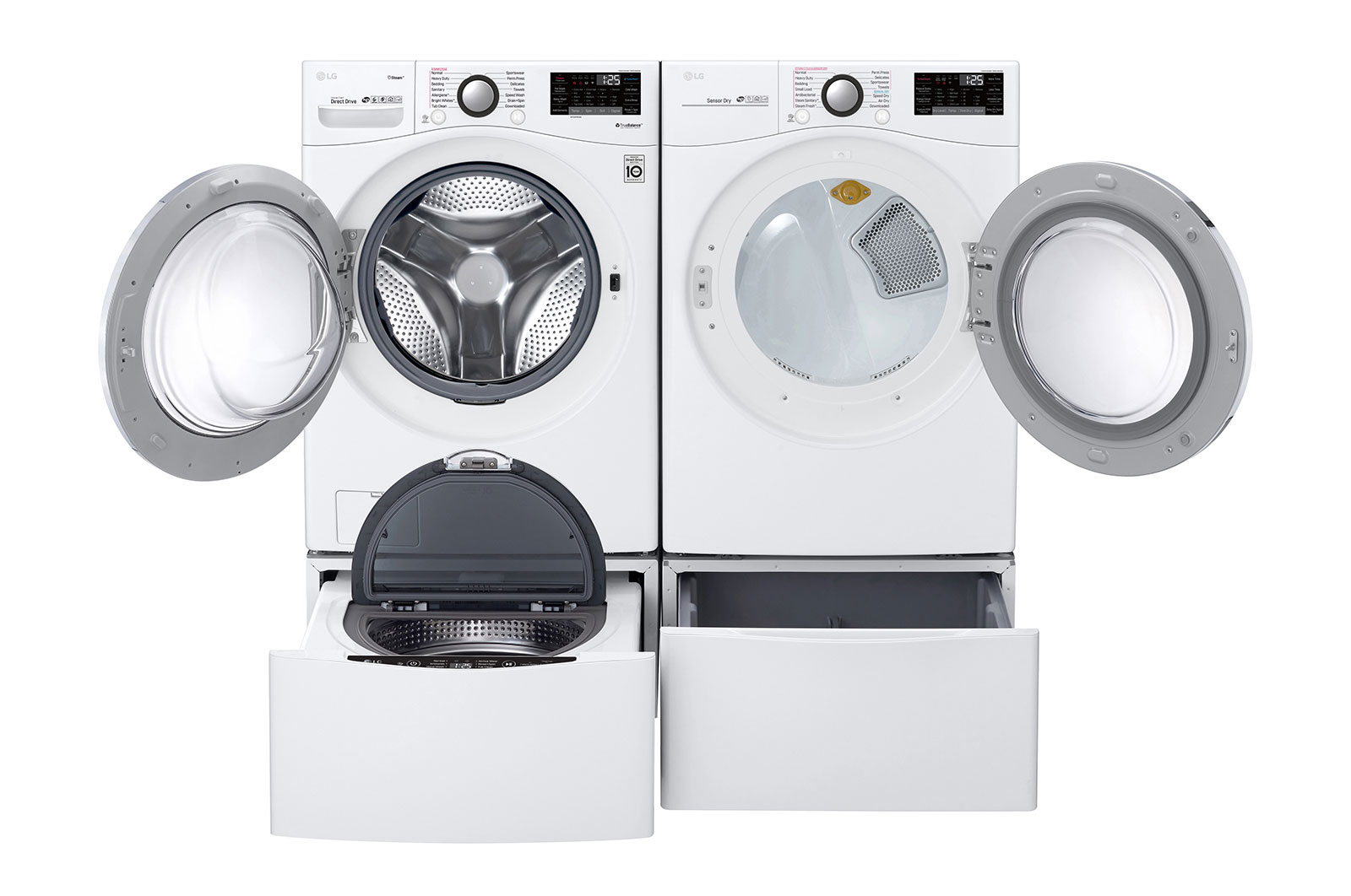 LG WM3900HWA 4.5 cu.ft. Front Load Washer with TurboWash360™ LG USA