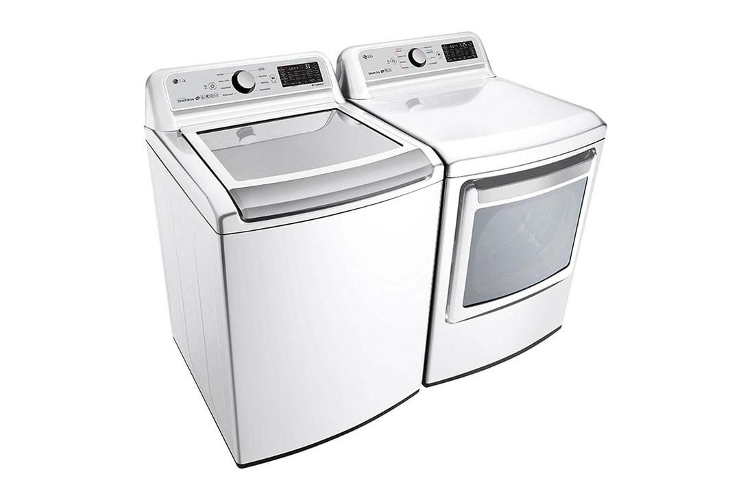 LG 5.0 cu.ft. Smart wi-fi Enabled Top Load Washer with TurboWash3D™  Technology (WT7300CW) - Appliances 4 Less