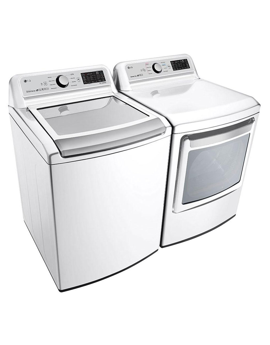 LG WT7300CW 5.0 cu.ft. Top Load Washer with TurboWash3D™ LG USA