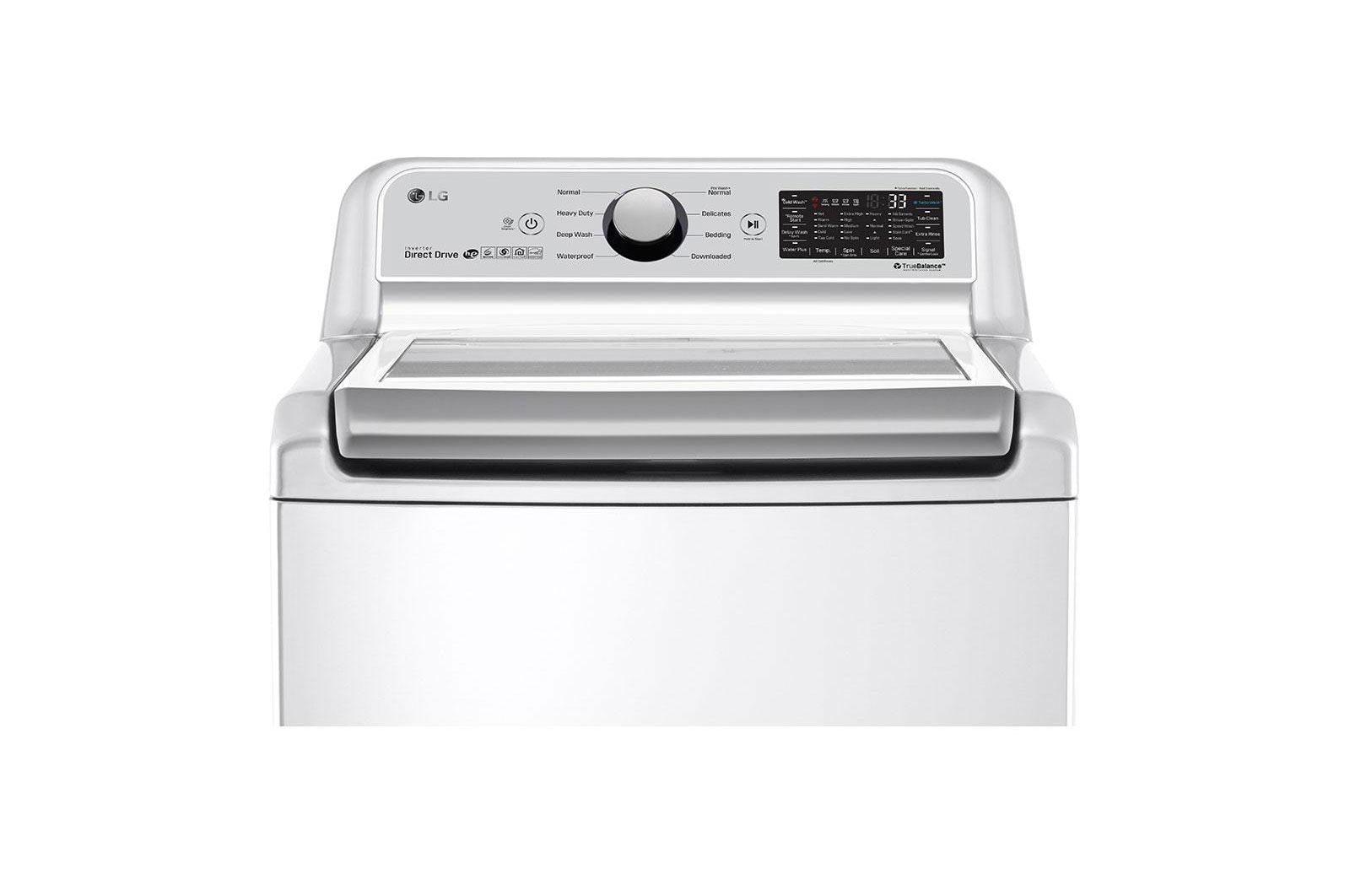 LG 5.0 cu.ft. Smart wi-fi Enabled Top Load Washer with TurboWash3D™ Technology, WT7300CW