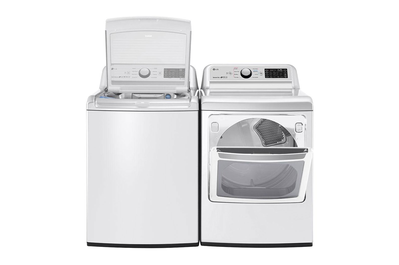 LG 5.0 cu.ft. Smart wi-fi Enabled Top Load Washer with TurboWash3D™ Technology, WT7300CW