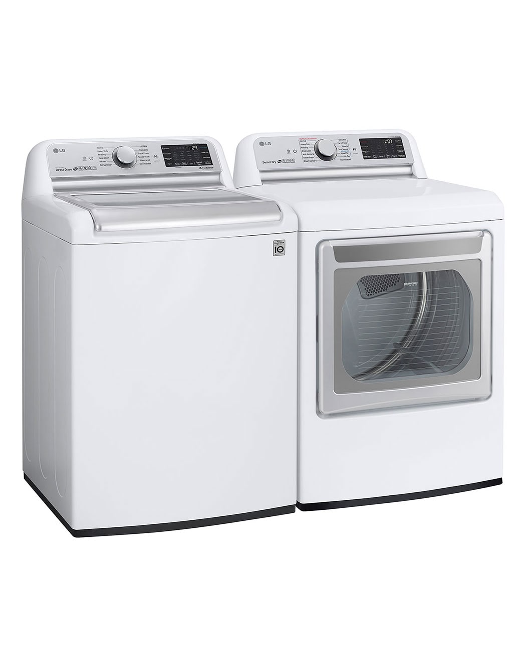 LG WT7800CW 5.5 cu.ft. Top Load Washer with TurboWash3D™ LG USA