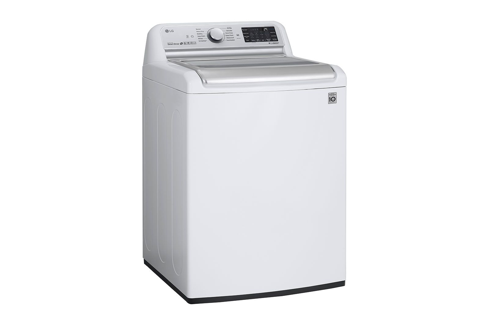 LG WT7800CW 5.5 cu.ft. Top Load Washer with TurboWash3D™ LG USA