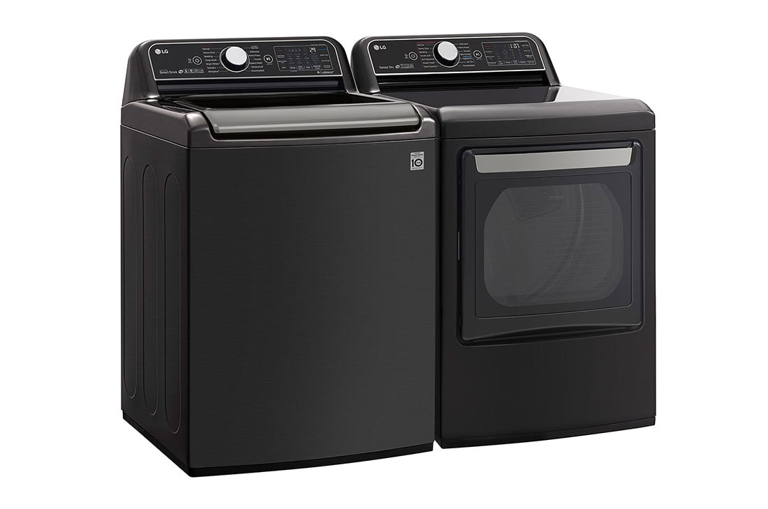 LG WT7400CV 27 Inch Top Load Smart Washer with 5.5 cu. ft. Capacity,  TurboWash3D™ Technology, 6Motion™ Technology, ThinQ® Technology, Wi-Fi  Enabled, Allergiene™ Cycle and ENERGY STAR® Qualified