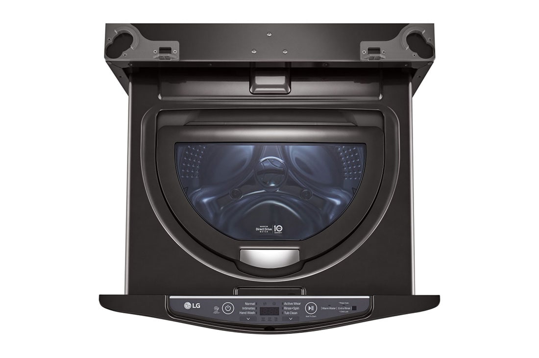 LG 1.0 cu. ft. LG SideKick™ Pedestal Washer, LG TWINWash™ Compatible, WD100CB, thumbnail 4