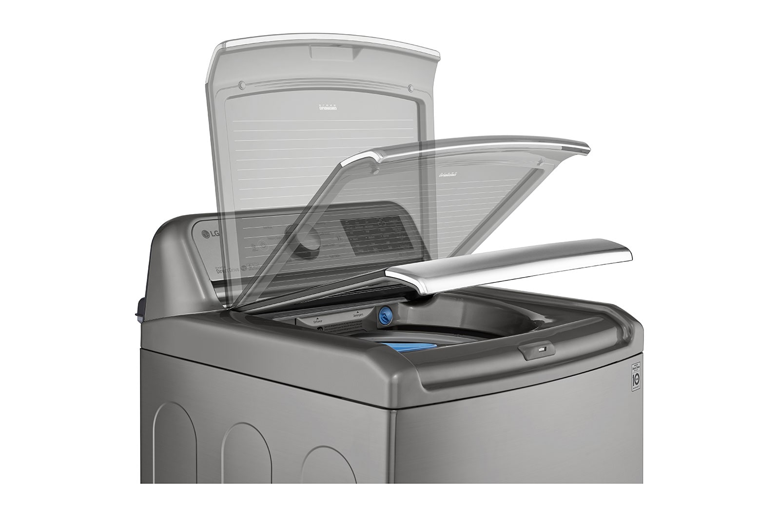 LG WT7060CV 4.5 cu. ft. Ultra Large Smart wifi Enabled Top Load Washer LG USA