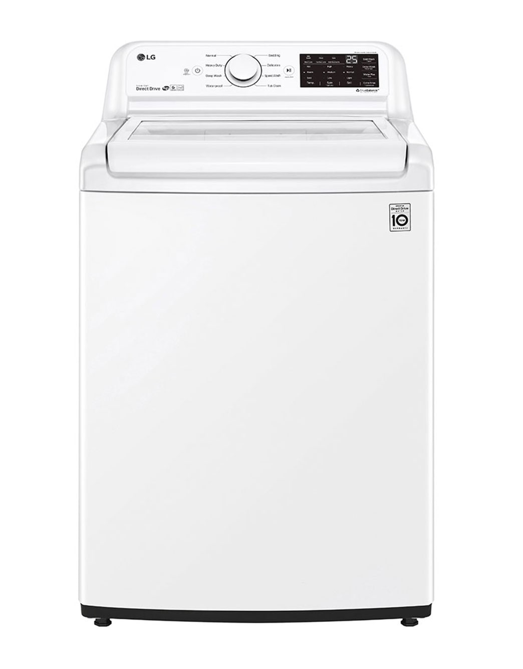 LG WT7060CW 4.5 cu. ft. Ultra Large Smart wifi Enabled Top Load