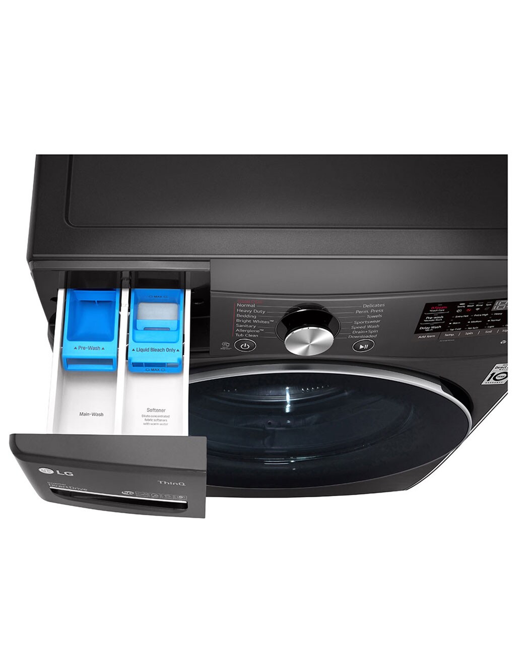 LG 5.0 cu. ft. Mega Capacity Smart wifi Enabled Front Load Washer with