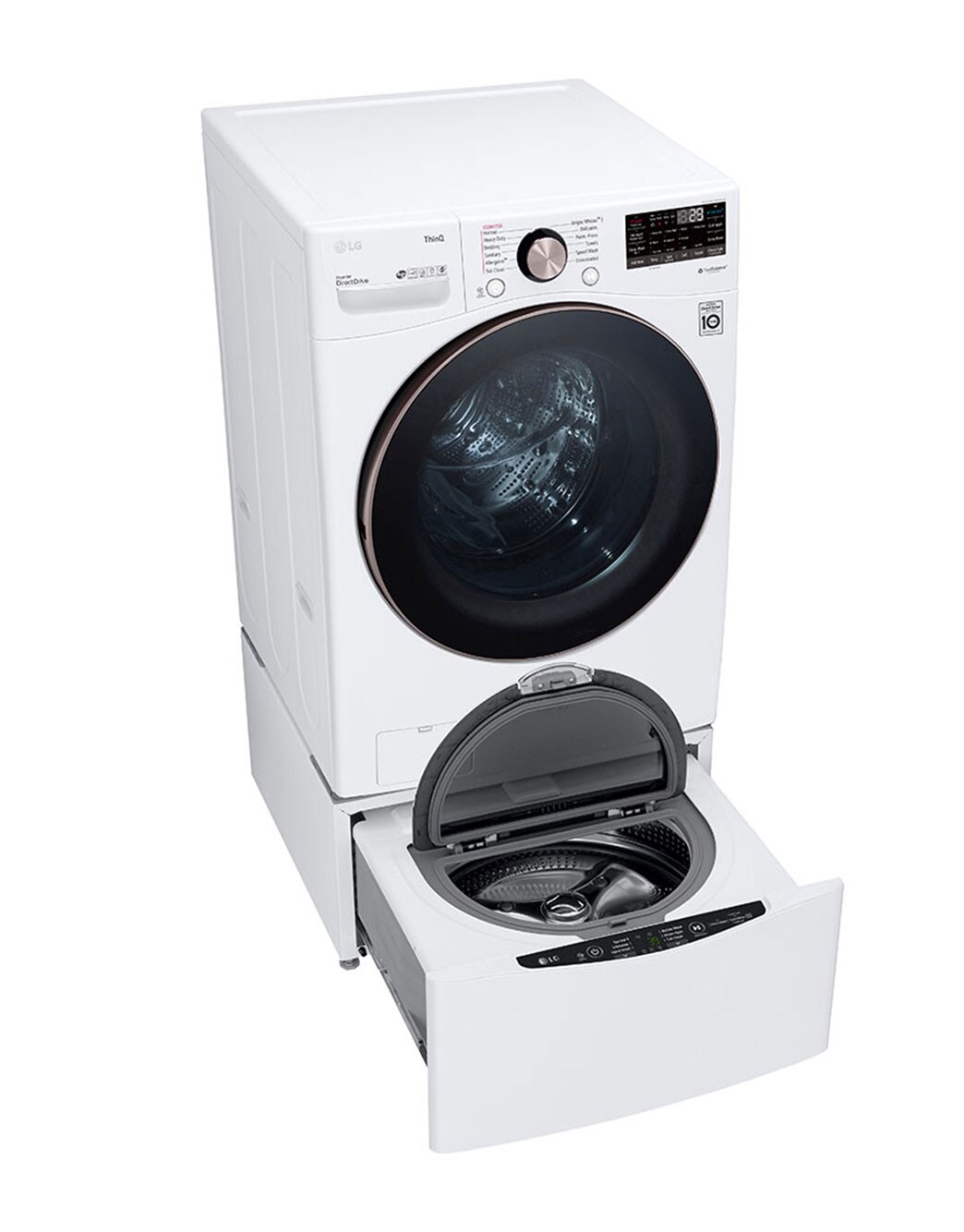 LG 4.5 cu. ft. Ultra Large Capacity Smart wifi Enabled Front Load