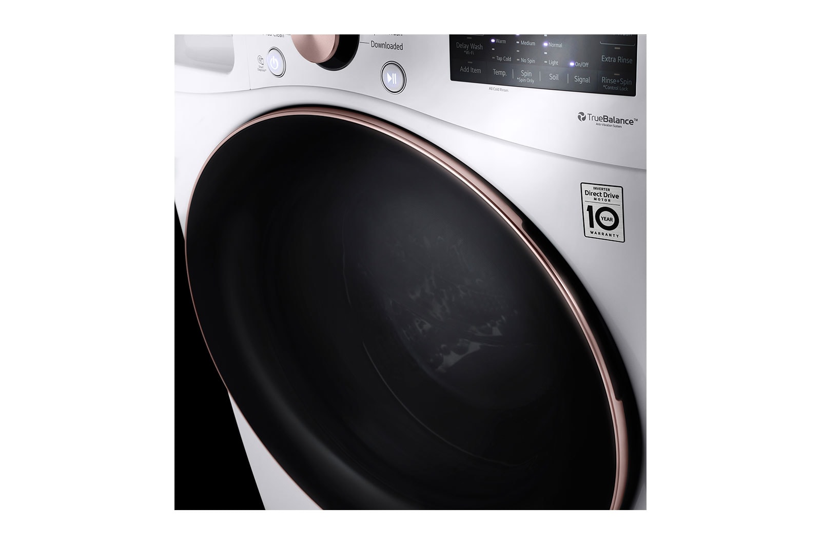 LG 4.5 cu. ft. Ultra Large Capacity Smart wifi Enabled Front Load Washer with TurboWash™ 360