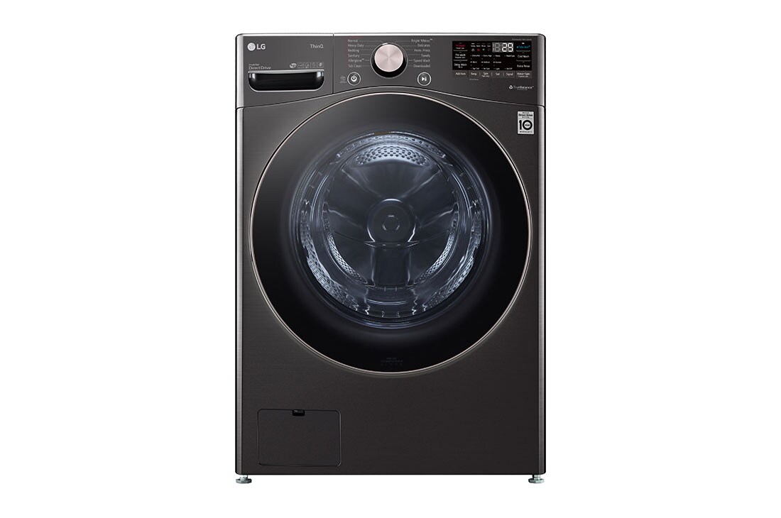 De slaapkamer schoonmaken leerboek merk op LG 4.5 cu. ft. Ultra Large Capacity Smart wi-fi Enabled Front Load Washer  with TurboWash™ 360° and Built-In Intelligence (WM4000HBA) | LG USA