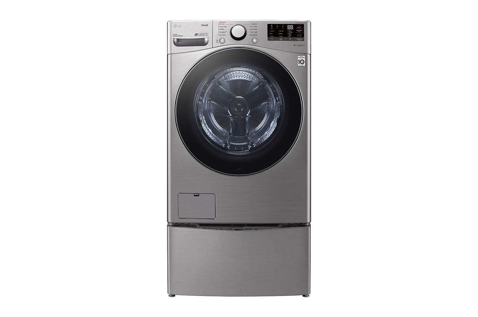 LG 4.5 cu. ft. Ultra Large Capacity Smart wifi Enabled Front Load