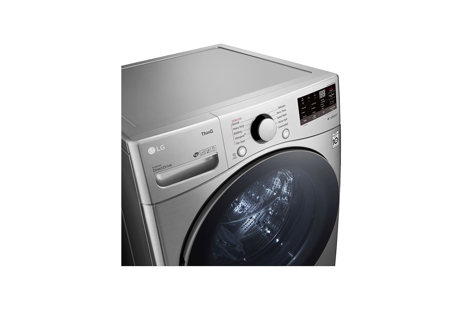 LG 4.5 cu. ft. Ultra Large Capacity Smart wifi Enabled Front Load