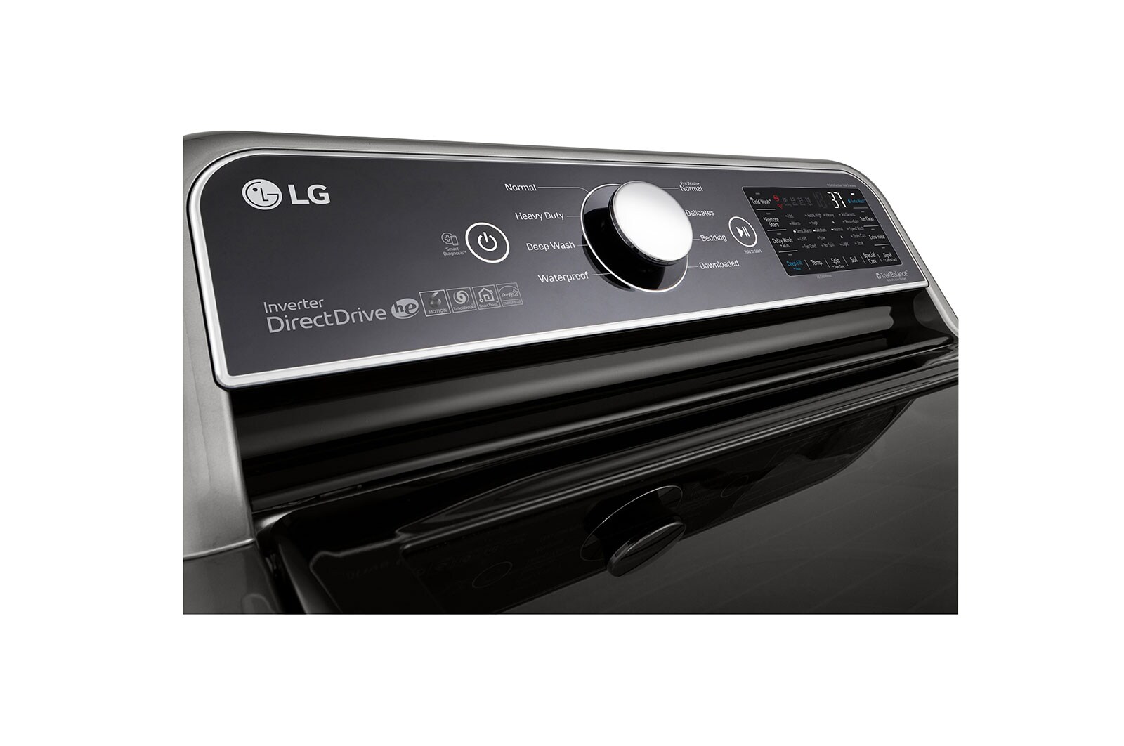 LG Mega Capacity Top Load Smart Washer w/ Agitator & TurboWash3D™ LG USA