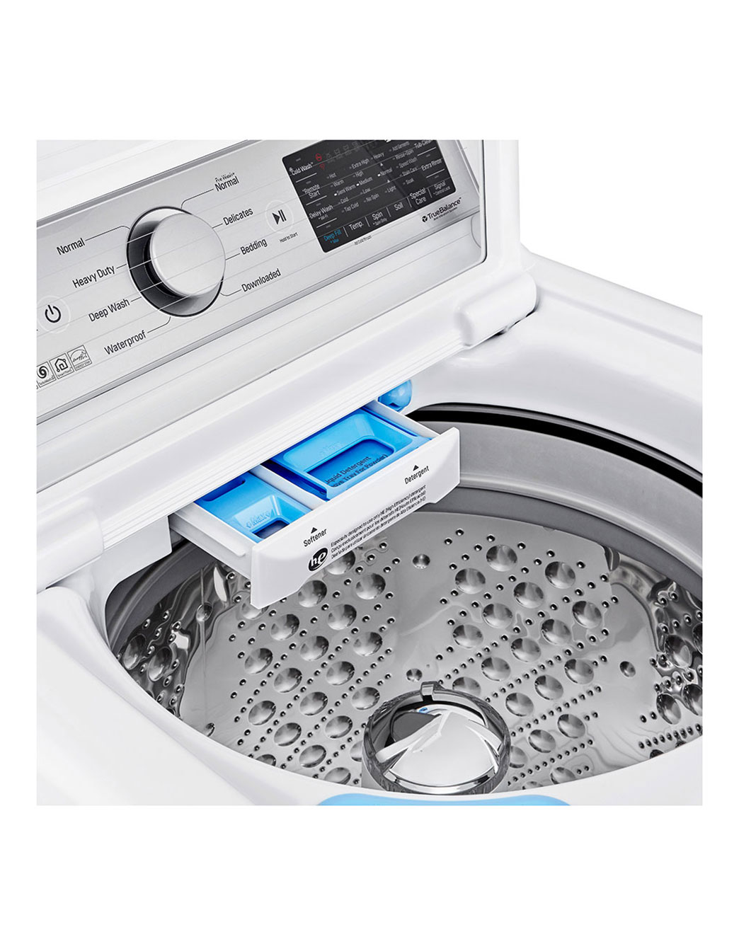 LG 4.8 cu. ft. Mega Capacity Smart wifi Enabled Top Load Washer with