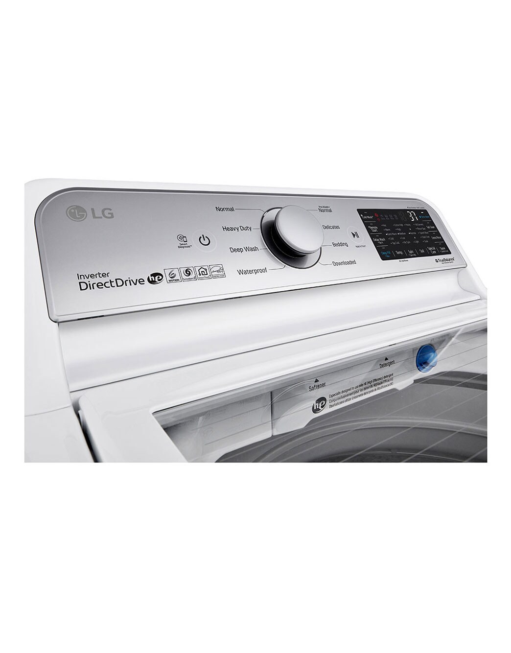 LG 4.8 cu. ft. Mega Capacity Smart wifi Enabled Top Load Washer with