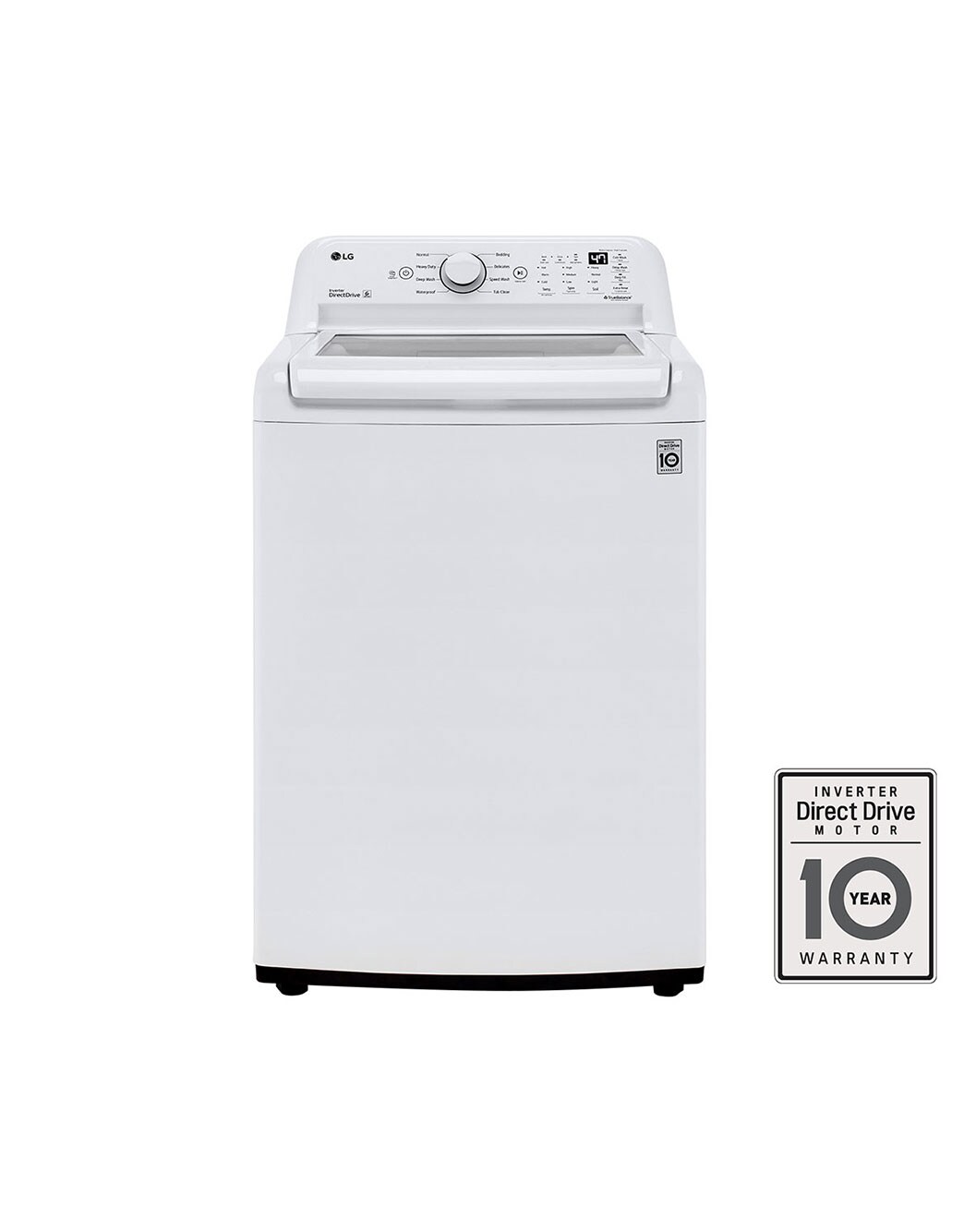LG 4.3 cu. ft. Ultra Large Capacity Top Load Washer with 4Way