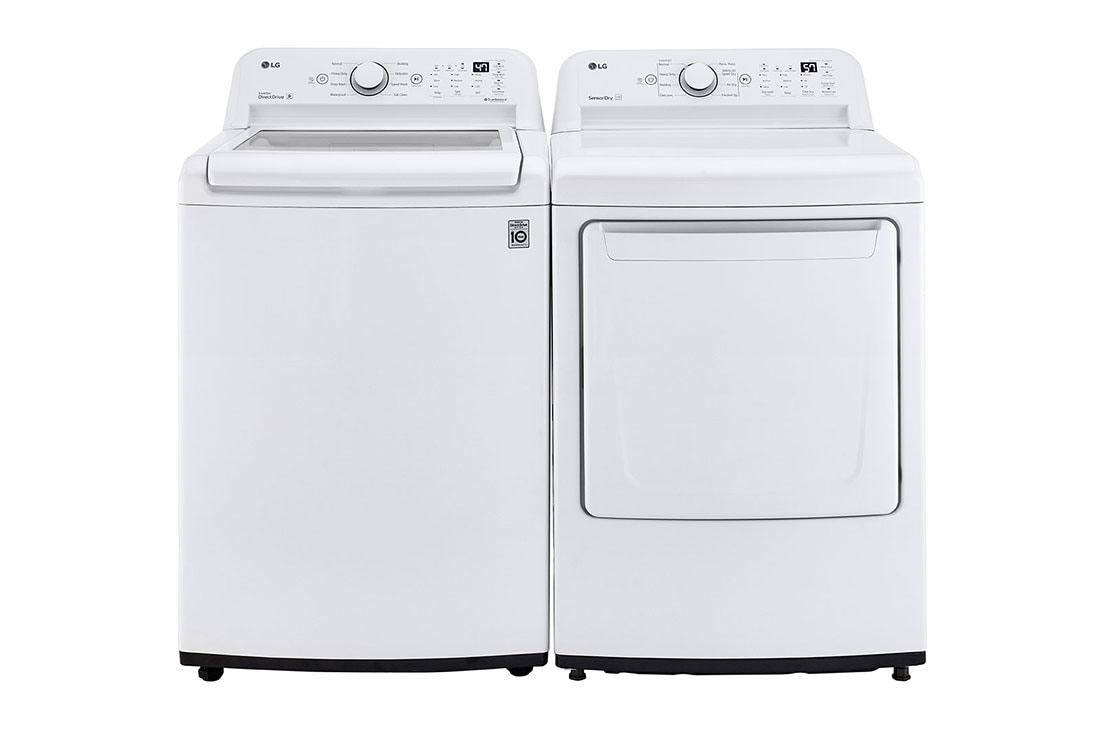 LG WT7005CW 4.3 cu. ft. Top Load Washer with 4-Way™ Agitator &  TurboDrum™ 