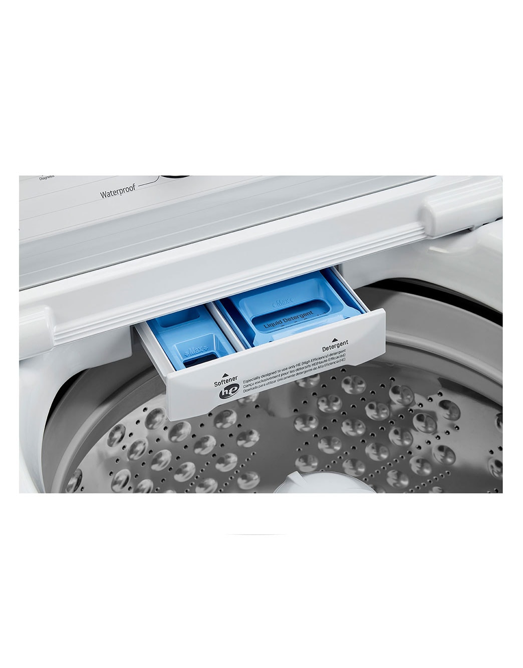 LG 4.3 cu. ft. Ultra Large Capacity Top Load Washer with 4Way