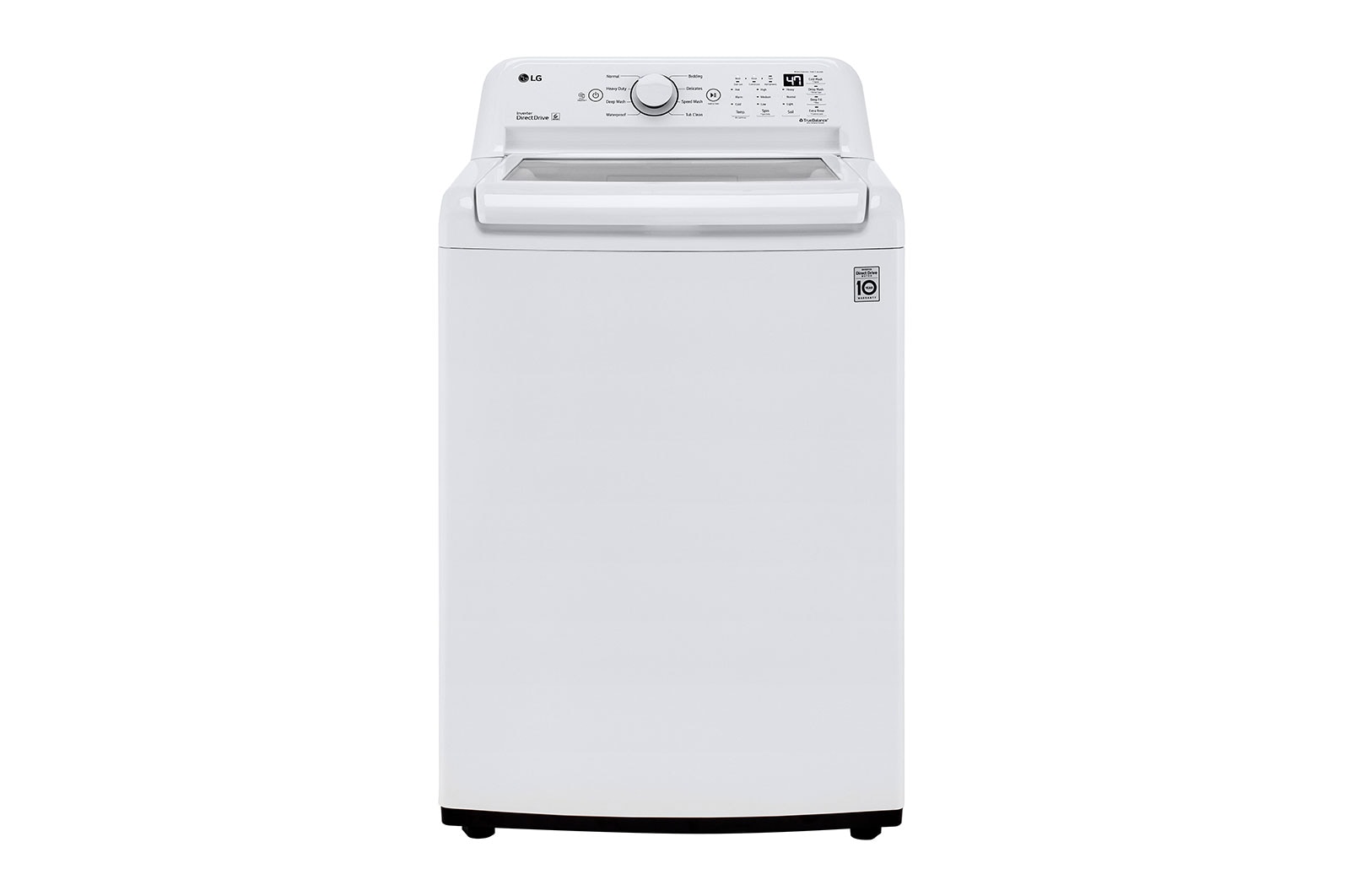 LG WT7005CW 4.3 cu. ft. Mega Capacity Top Load Washer with 4Way