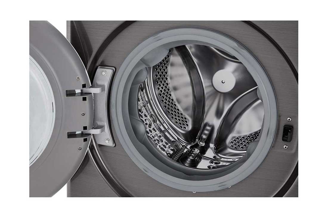 LG 2.4 cu.ft. Smart wi-fi Enabled Compact Front Load Washer with Built-In Intelligence, WM1455HVA, thumbnail 5