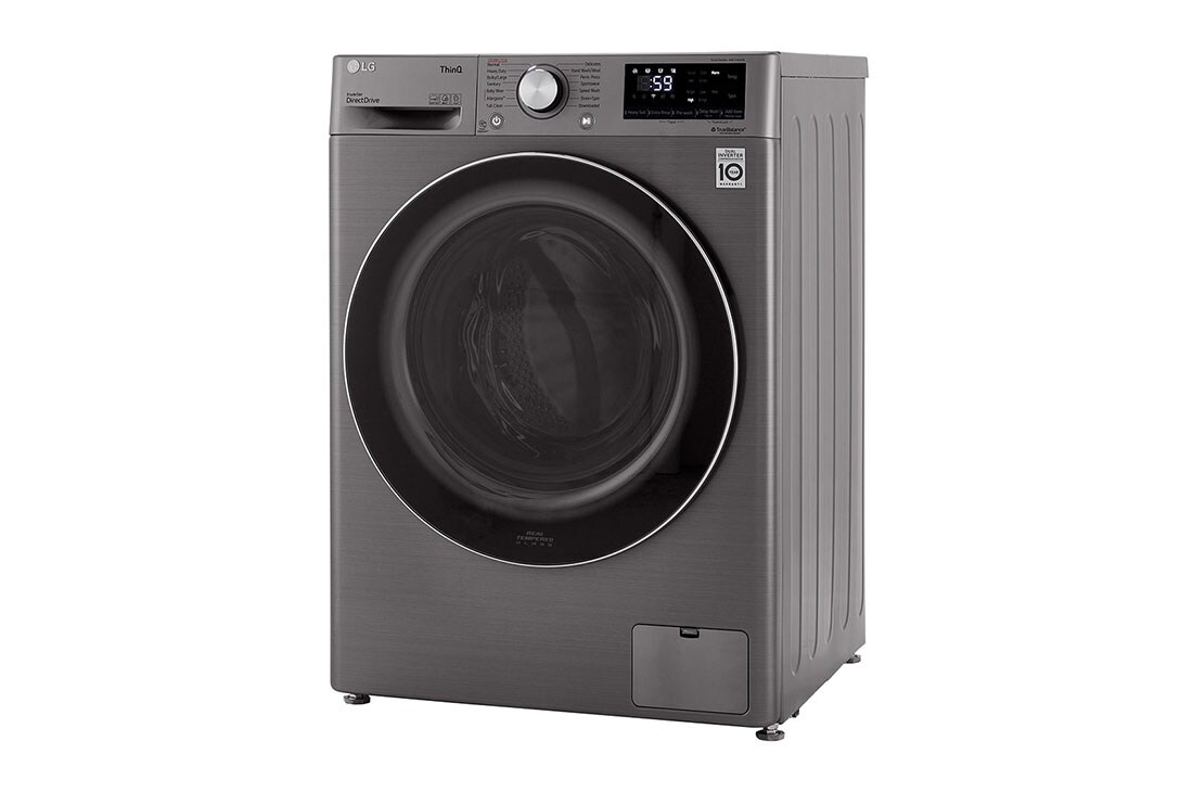 LG WM1455HVA 2.4 cu.ft. Smart wifi Enabled Compact Front Load Washer
