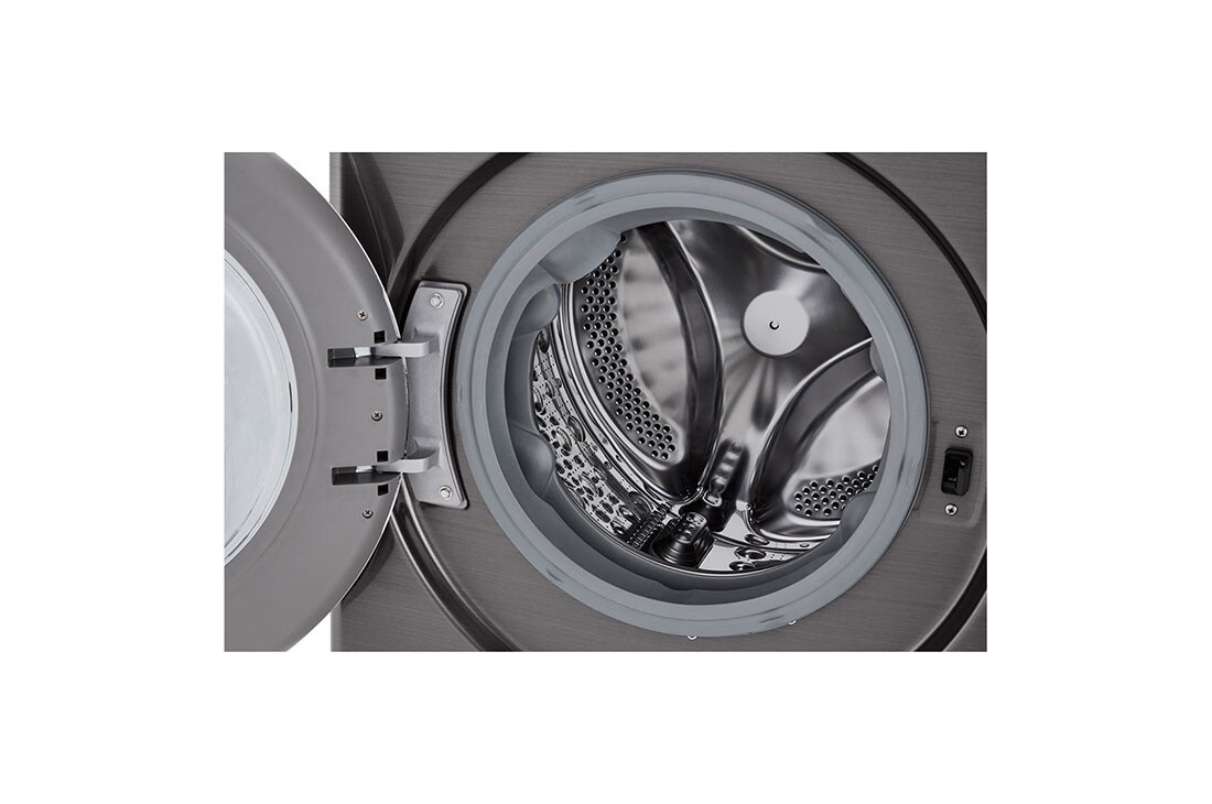 LG WM1455HVA 2.4 cu.ft. Smart wifi Enabled Compact Front Load Washer