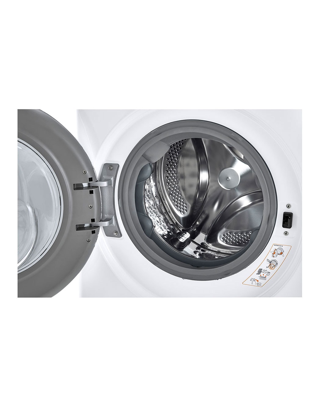 LG WM1455HWA 2.4 cu.ft. Smart wifi Enabled Compact Front Load Washer