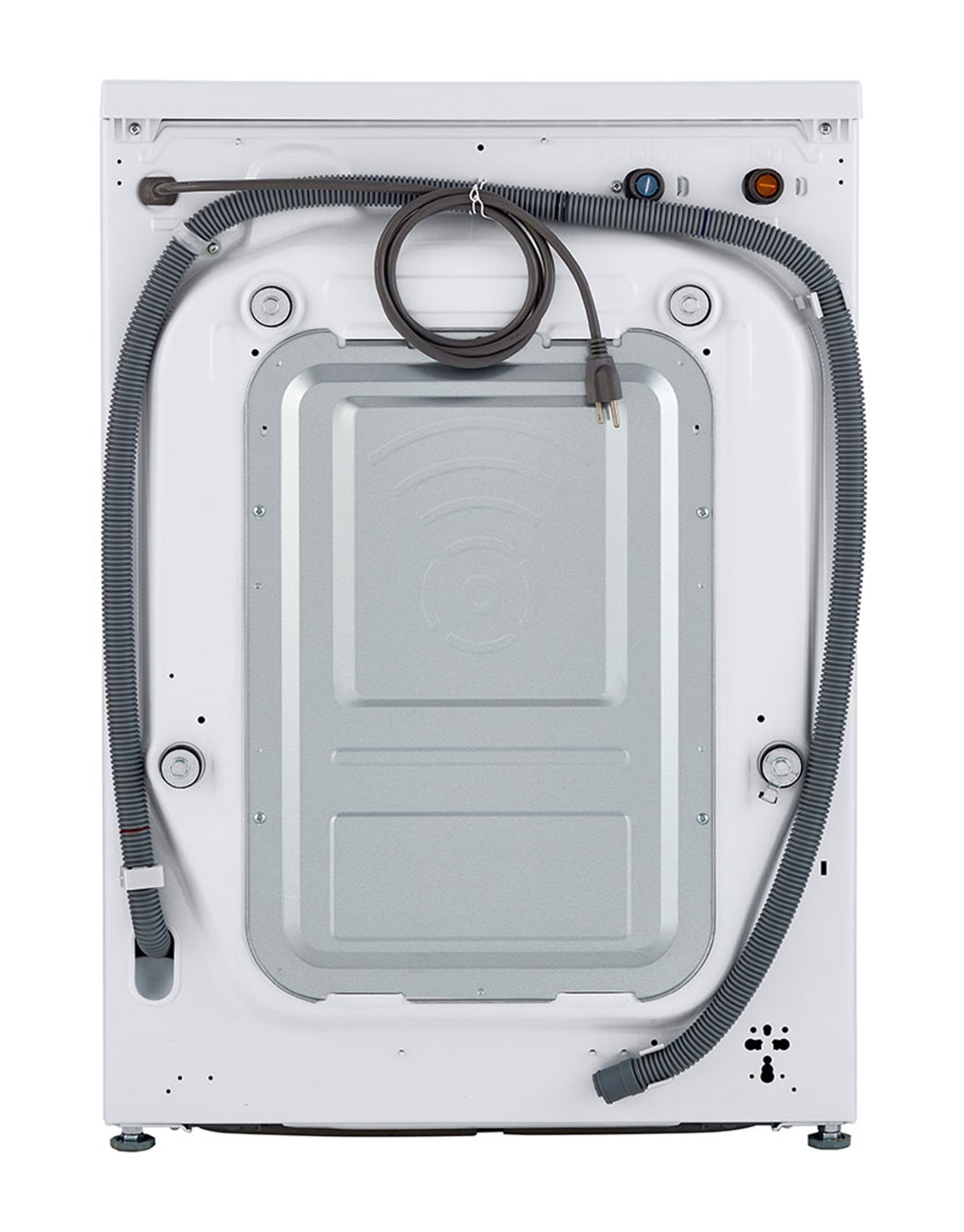 LG 2.4 cu.ft. Smart wifi Enabled Compact Front Load Washer with Built