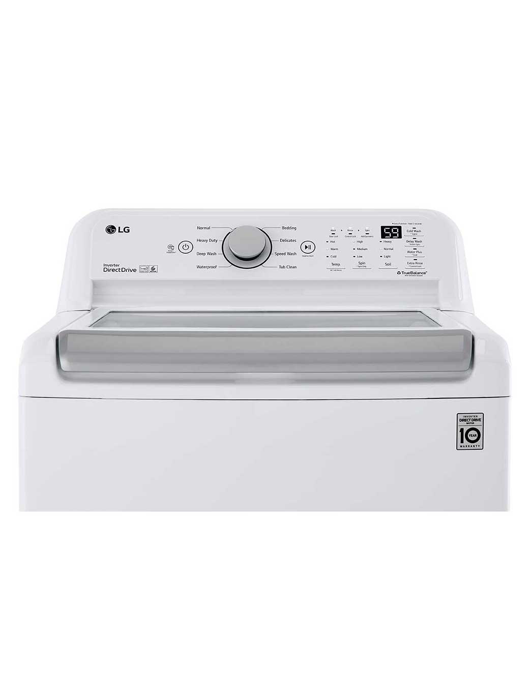 LG 5.0 cu. ft. Mega Capacity Top Load Washer with TurboDrum™ Technology